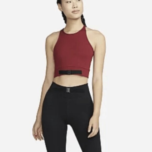 Nike Dri-FIT Buckle Crop Tank | Size XL | Style DD5063-690 | NWT | Buckle Detail - Picture 1 of 4